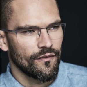 Titanflex dark grey eyeglasses